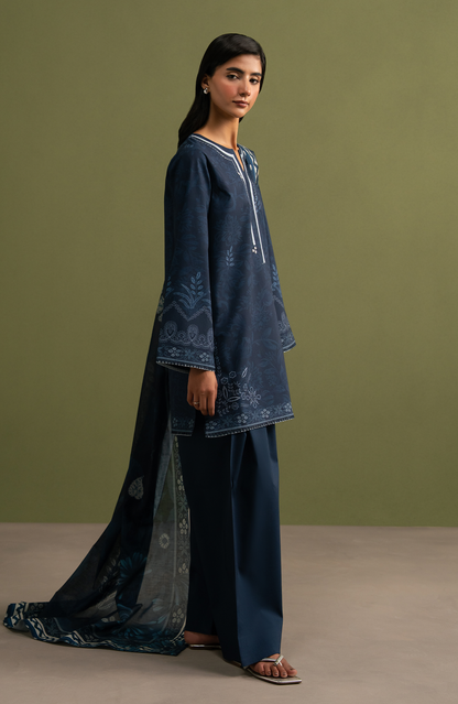 Seran | Essentials Casual | Zayel - Casual Dress - available at Maria Faisal in UK and USA.