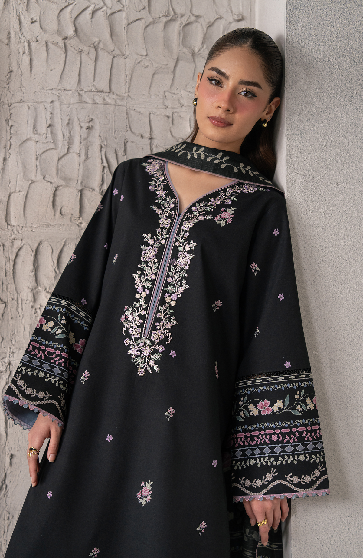 Seran | Selure Lawn | Odette - Luxury Dress - available at Maria Faisal in UK and USA.