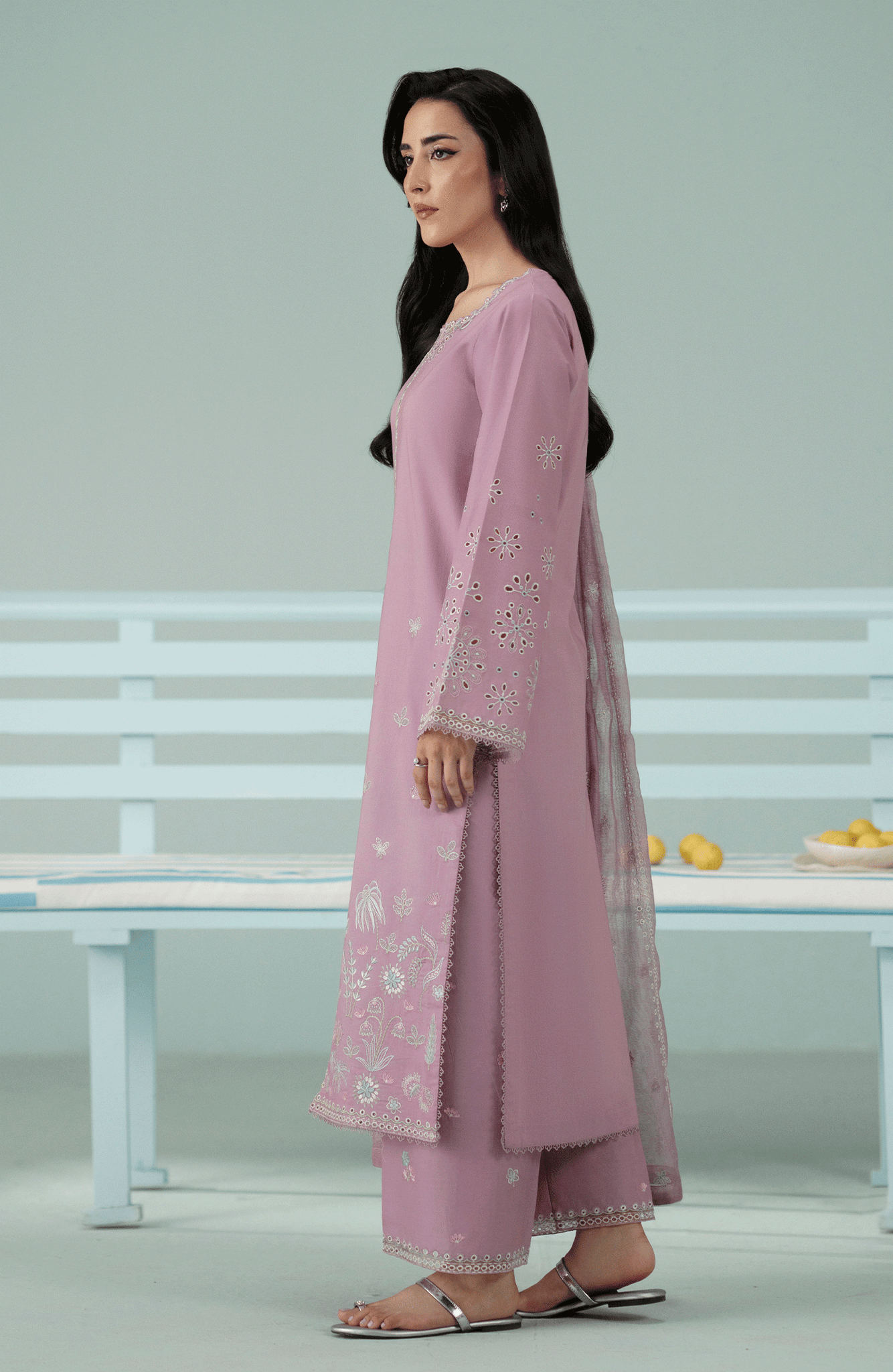 Seran | Luxury Pret | AYVIA - 3pc - Ladies Clothes - Maria Faisal