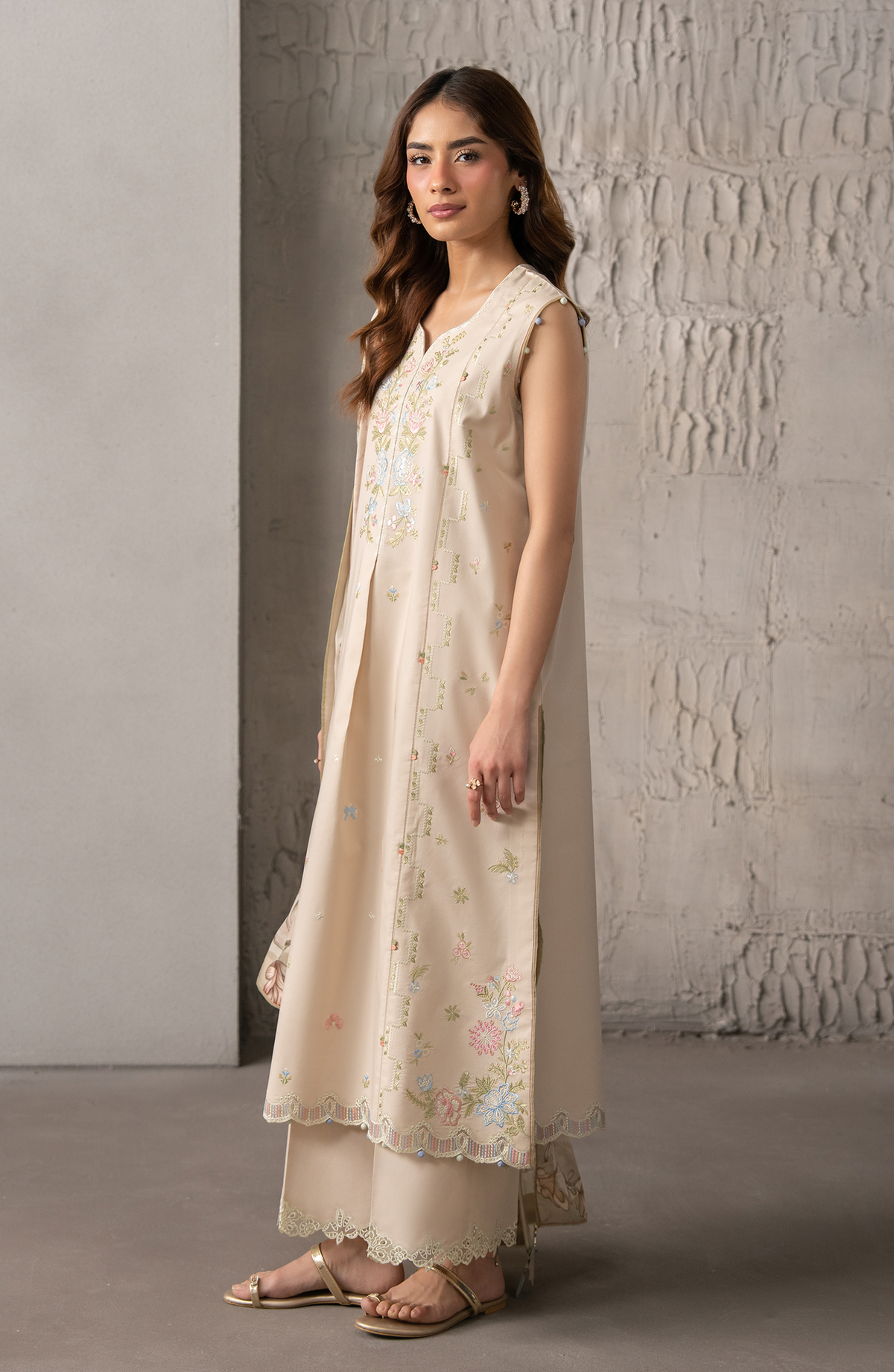 Seran | Selure Lawn | Eloise - Luxury Dress - available at Maria Faisal in UK and USA.