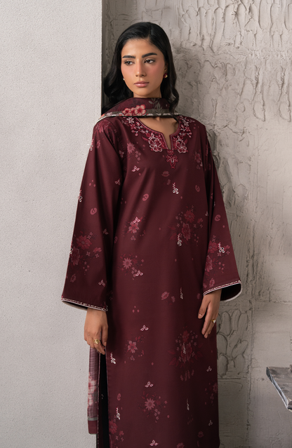 Seran | Selure Lawn | Veloura - Luxury Dress - available at Maria Faisal in UK and USA.