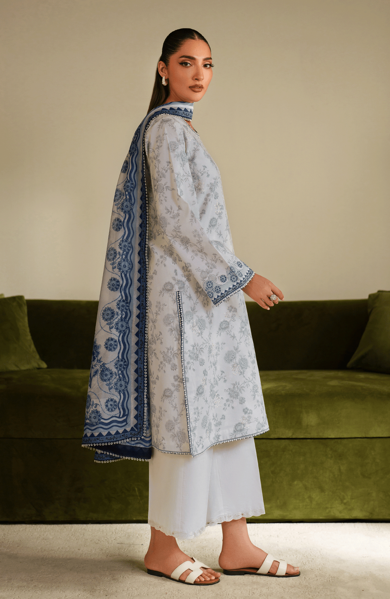 Seran | Ilara Cambric | AZZURA - Ladies Clothes - Maria Faisal