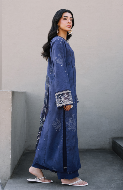 Seran | Afsanah Lawn | Sia - Luxury Dress - available at Maria Faisal in UK and USA.