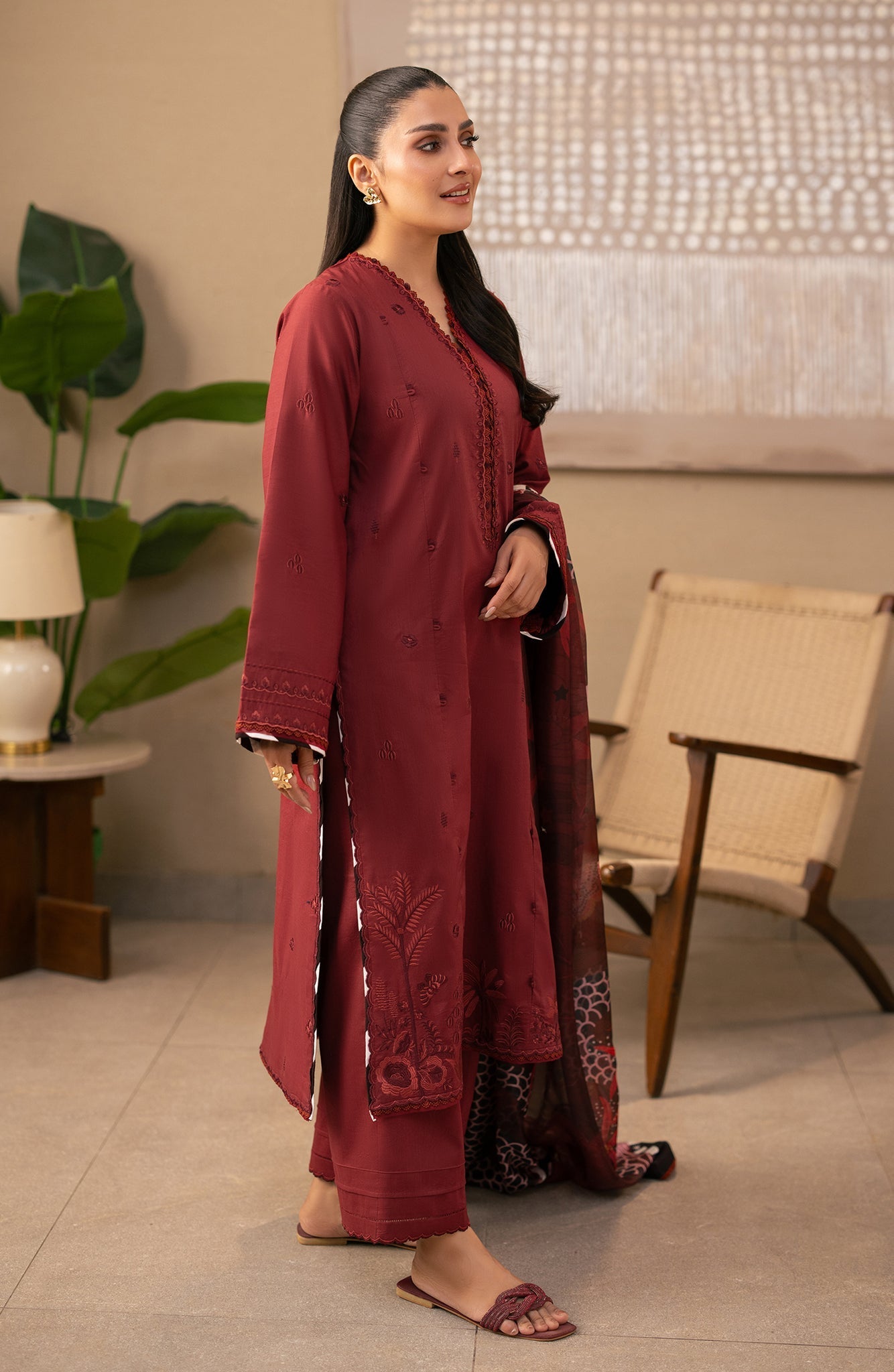 Seran | Afsanah Lawn |Rima - Luxury Dress - available at Maria Faisal in UK and USA.