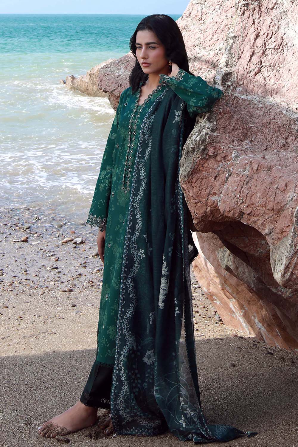 Seran | Afsanah Lawn 25 | ARZU by Maria Faisal - Registered Vendor of : Seran - type : Ladies Clothes - 100% original wedding dresses