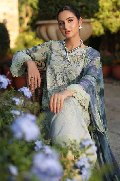 Nureh | Signature Prints 26 | SP-195 - Dress - available at Maria Faisal in UK and USA.