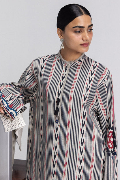 Zara ShahJahan | Coco Prints Winter 26 | Leela-10A - Luxury Dress - available at Maria Faisal in UK and USA.