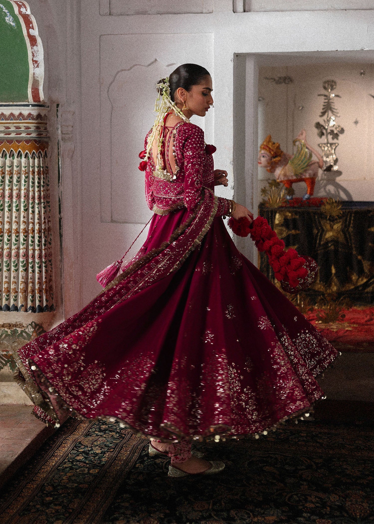 Hussain Rehar | Festive Eid Collection 26 | Gulpanra - Formal Dress - available at Maria Faisal in UK and USA.