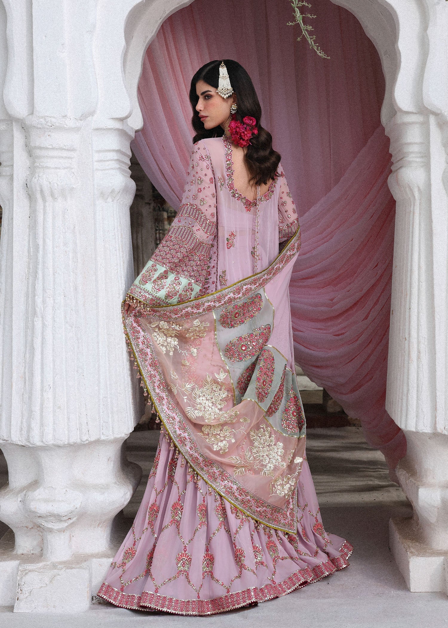 Hussain Rehar | Festive Eid Collection 26 | Rukhsaar - Formal Dress - available at Maria Faisal in UK and USA.