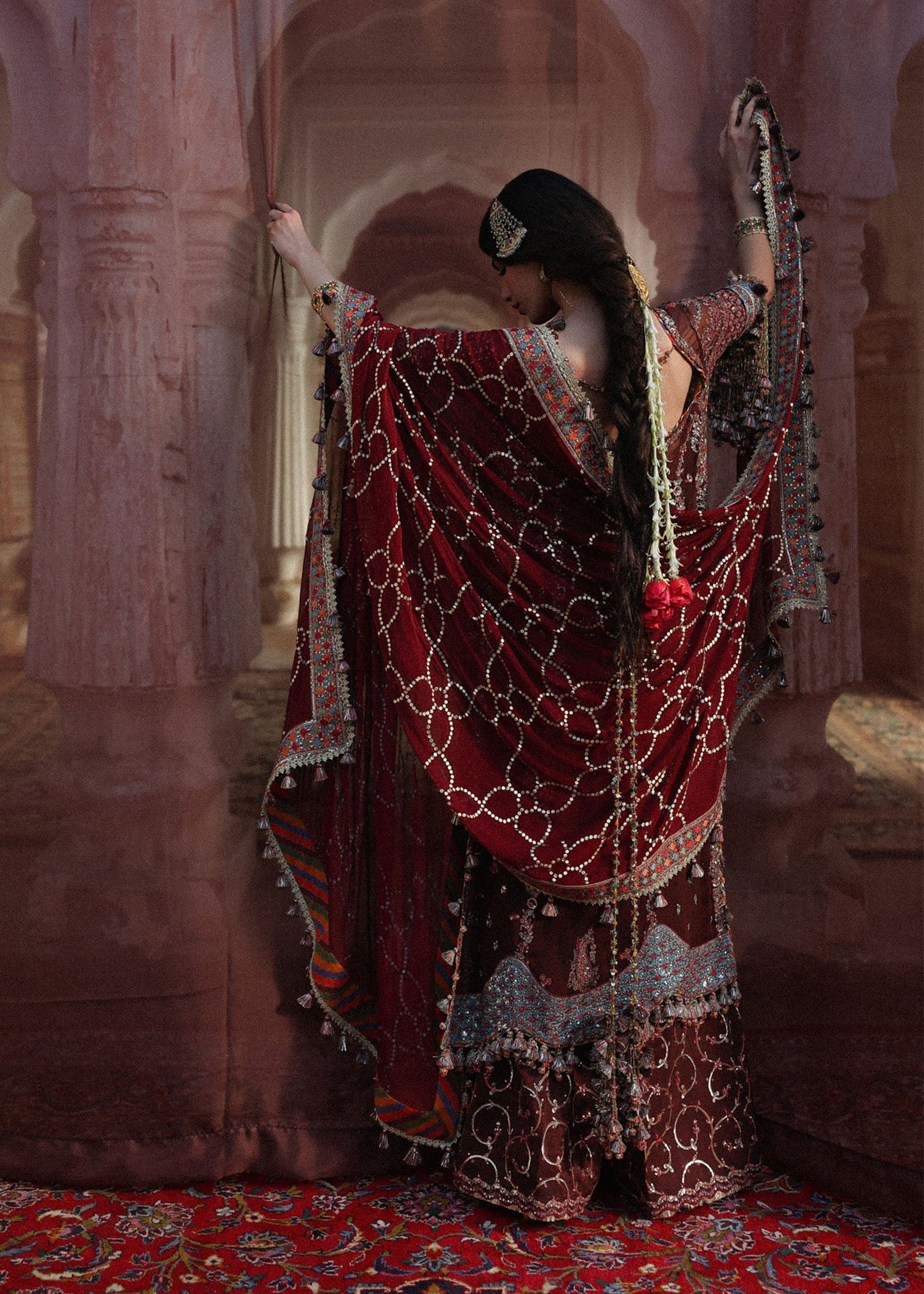 Hussain Rehar | Festive Eid Collection 26 | Apsara - Formal Dress - available at Maria Faisal in UK and USA.
