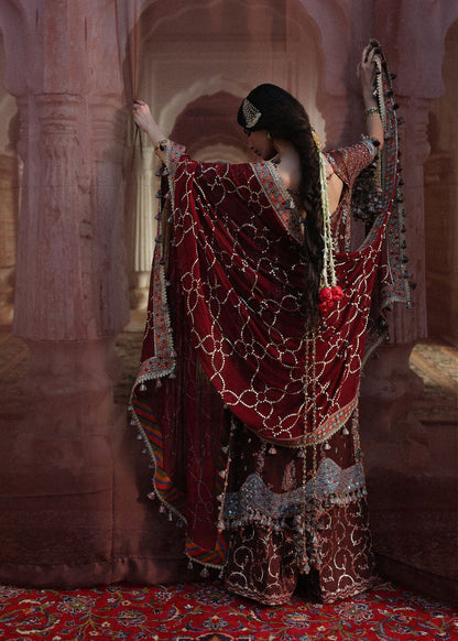 Hussain Rehar | Festive Eid Collection 26 | Apsara - Formal Dress - available at Maria Faisal in UK and USA.