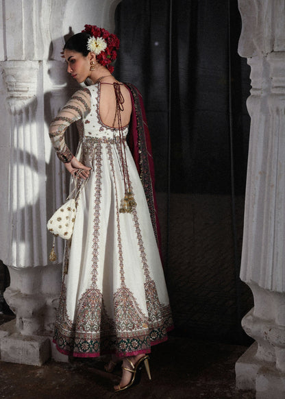 Hussain Rehar | Festive Eid Collection 26 | Madhu Bala - Formal Dress - available at Maria Faisal in UK and USA.