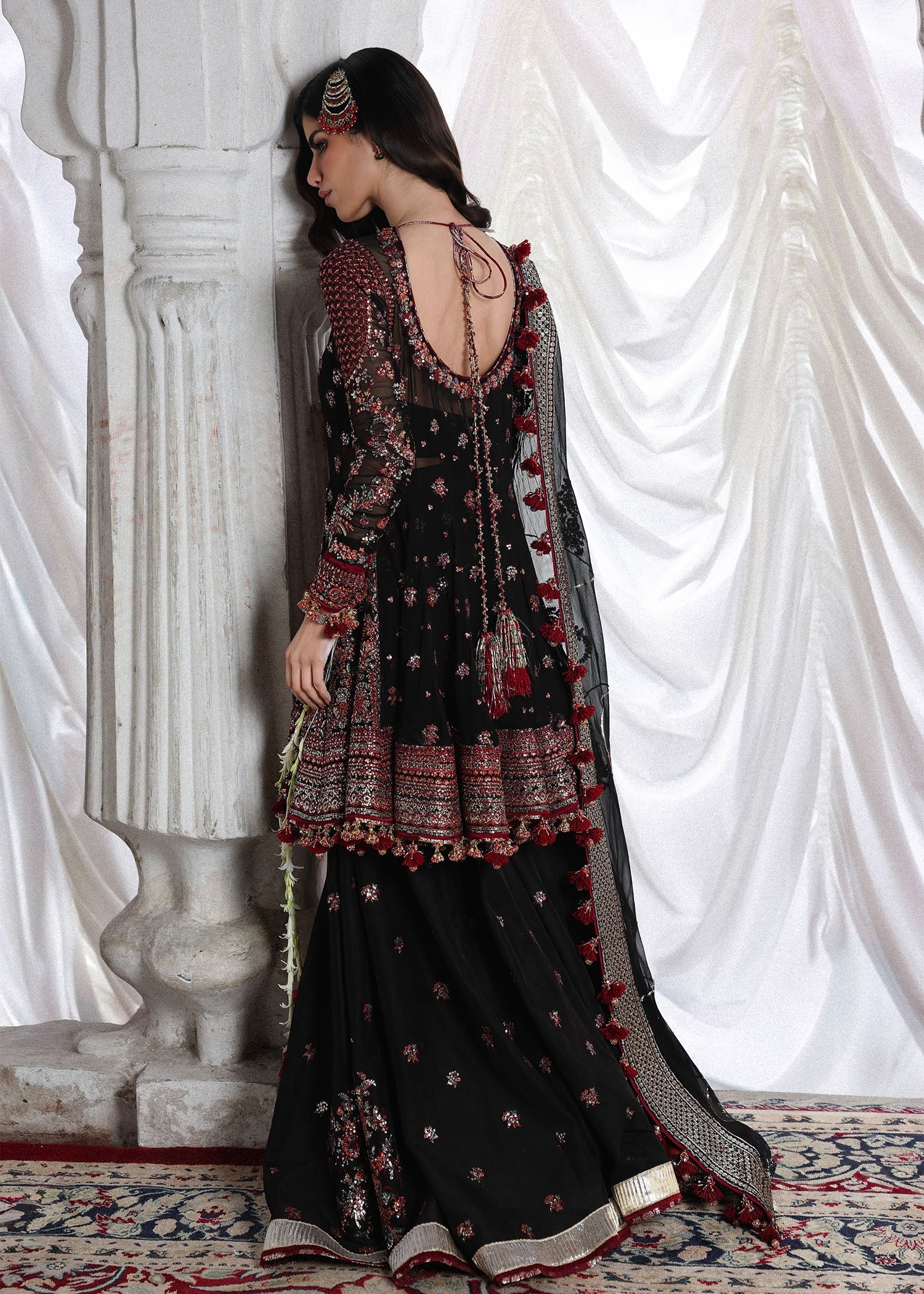 Hussain Rehar | Festive Eid Collection 26 | Siyara - Formal Dress - available at Maria Faisal in UK and USA.
