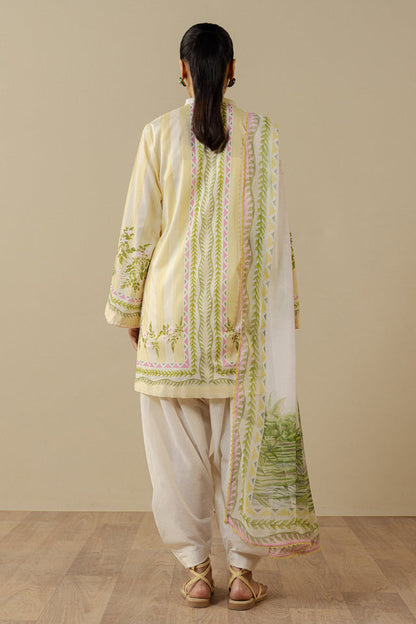 Zara Shahjahan | Coco Prints 26 | Nerine-1B - Casual Dress - available at Maria Faisal in UK and USA.