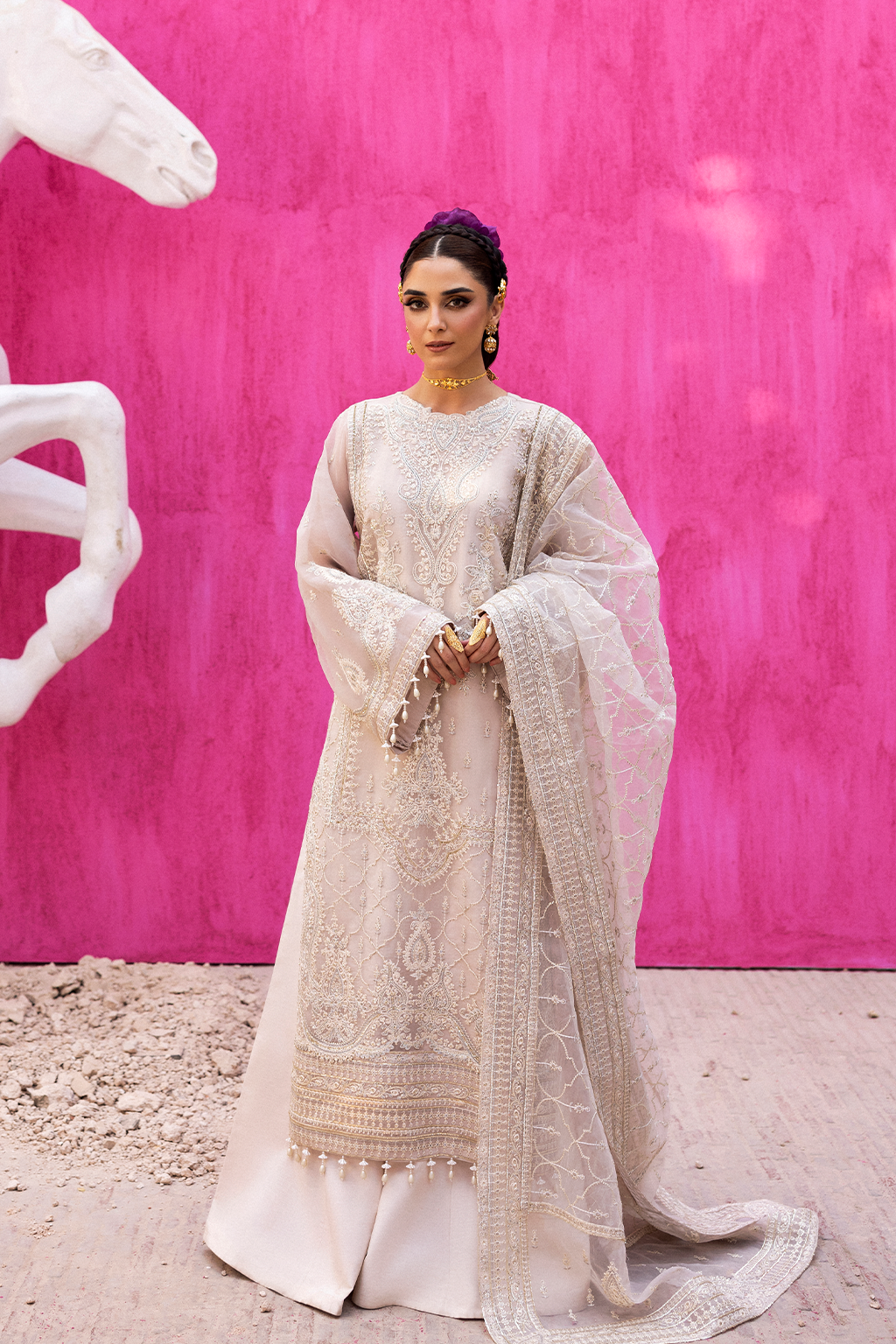 Emaan Adeel I The Empress Wedding Formals I LUMESSE - Ladies Clothes - Maria Faisal