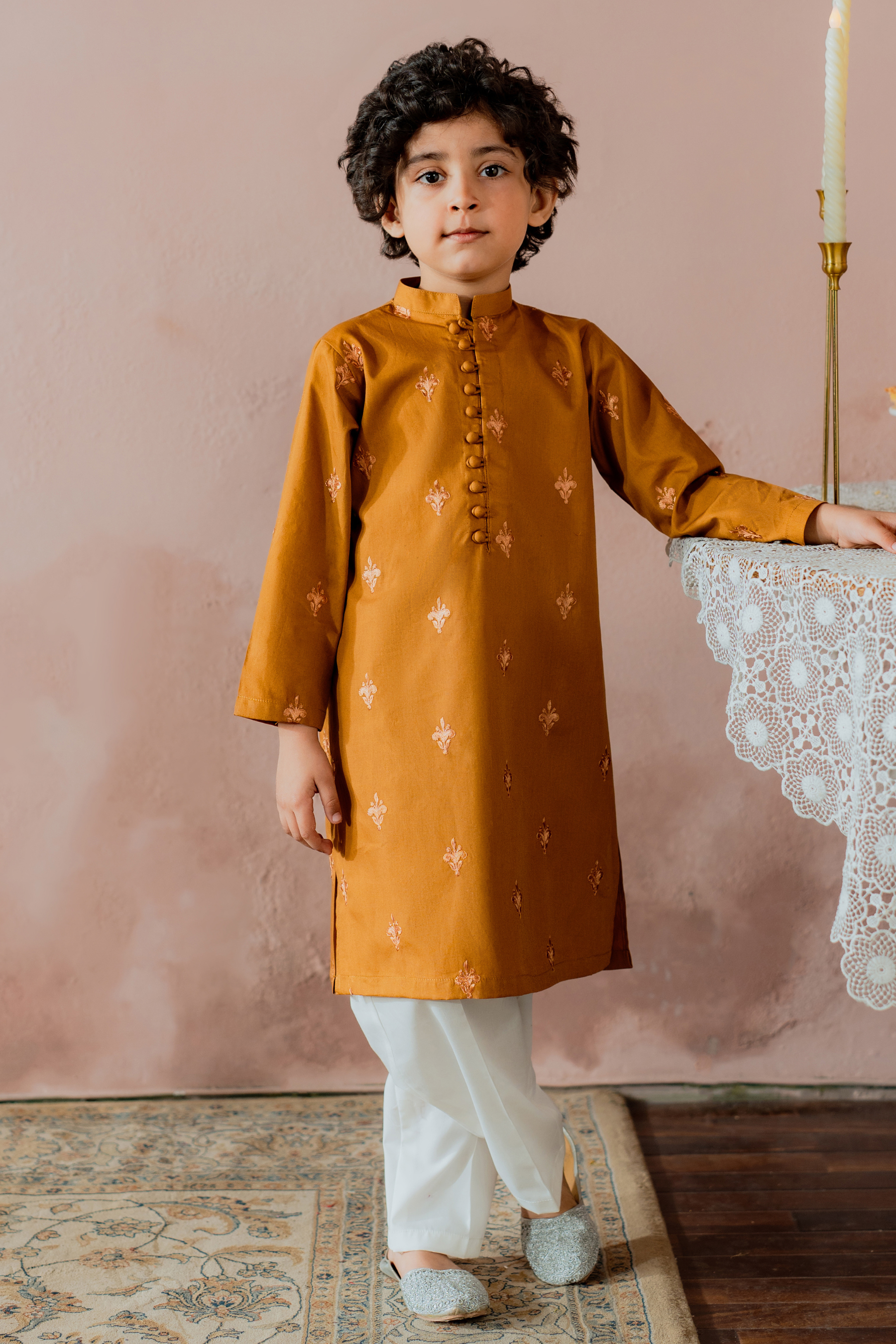 KKB-220 - by Maria Faisal - Registered Vendor of : Kastoor Kids - 100% Original Designer Dress.