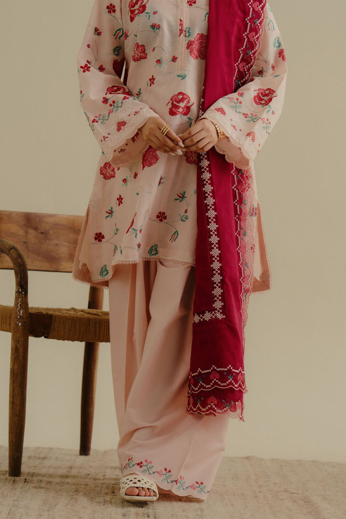 Zara Shahjahan | Coco Lawn 25 | Zufra-6A - Ladies Clothes - Maria Faisal