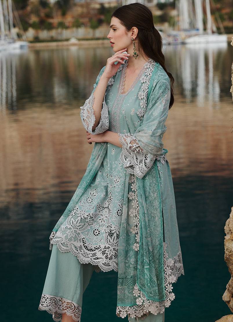 Image | Lawnkari 25 | Selin by Maria Faisal - Registered Vendor of : Image - type : Ladies Clothes - 100% original wedding dresses