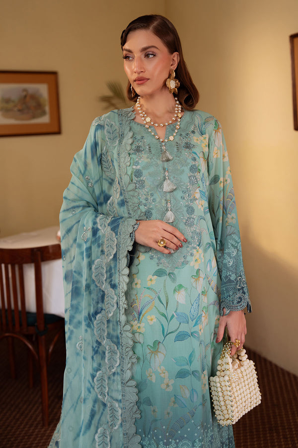 Nureh | Swiss Lawn | NS-160 - Luxury Dress - available at Maria Faisal in UK and USA.