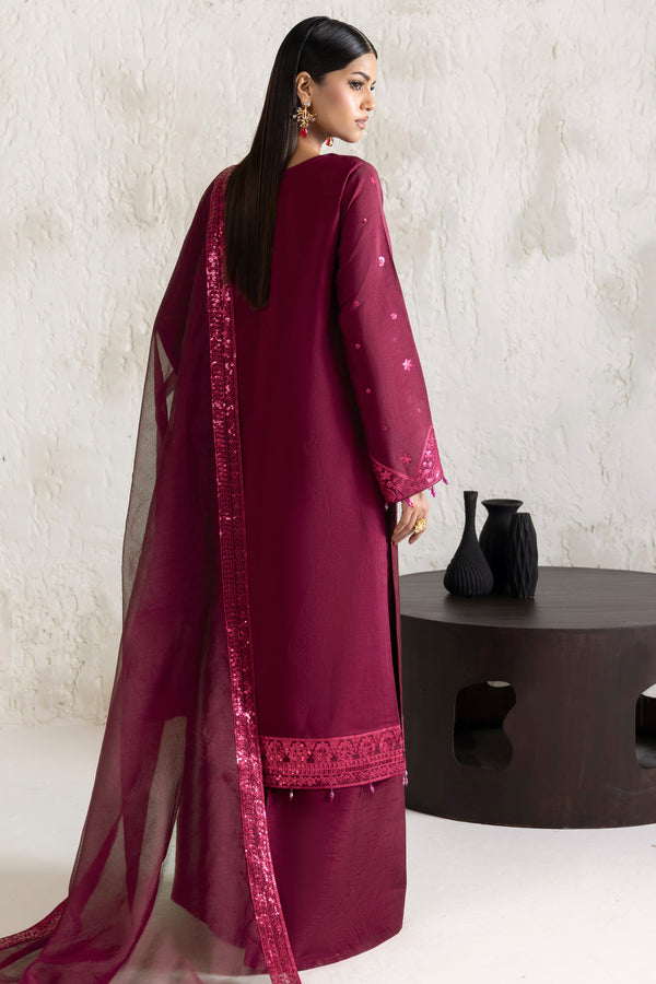Farasha | Formals 26 | Fuchsia Glow - Formal Dress - available at Maria Faisal in UK and USA.