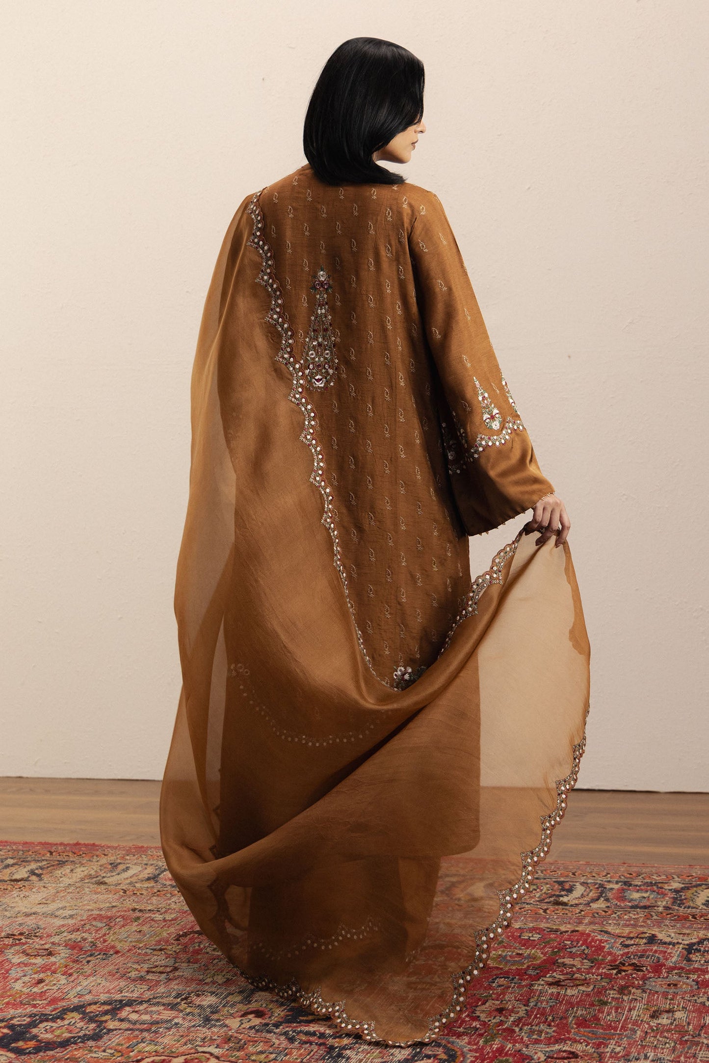 ZaraShahJahan | SS26 | Munawwar - Festive Dress - available at Maria Faisal in UK and USA