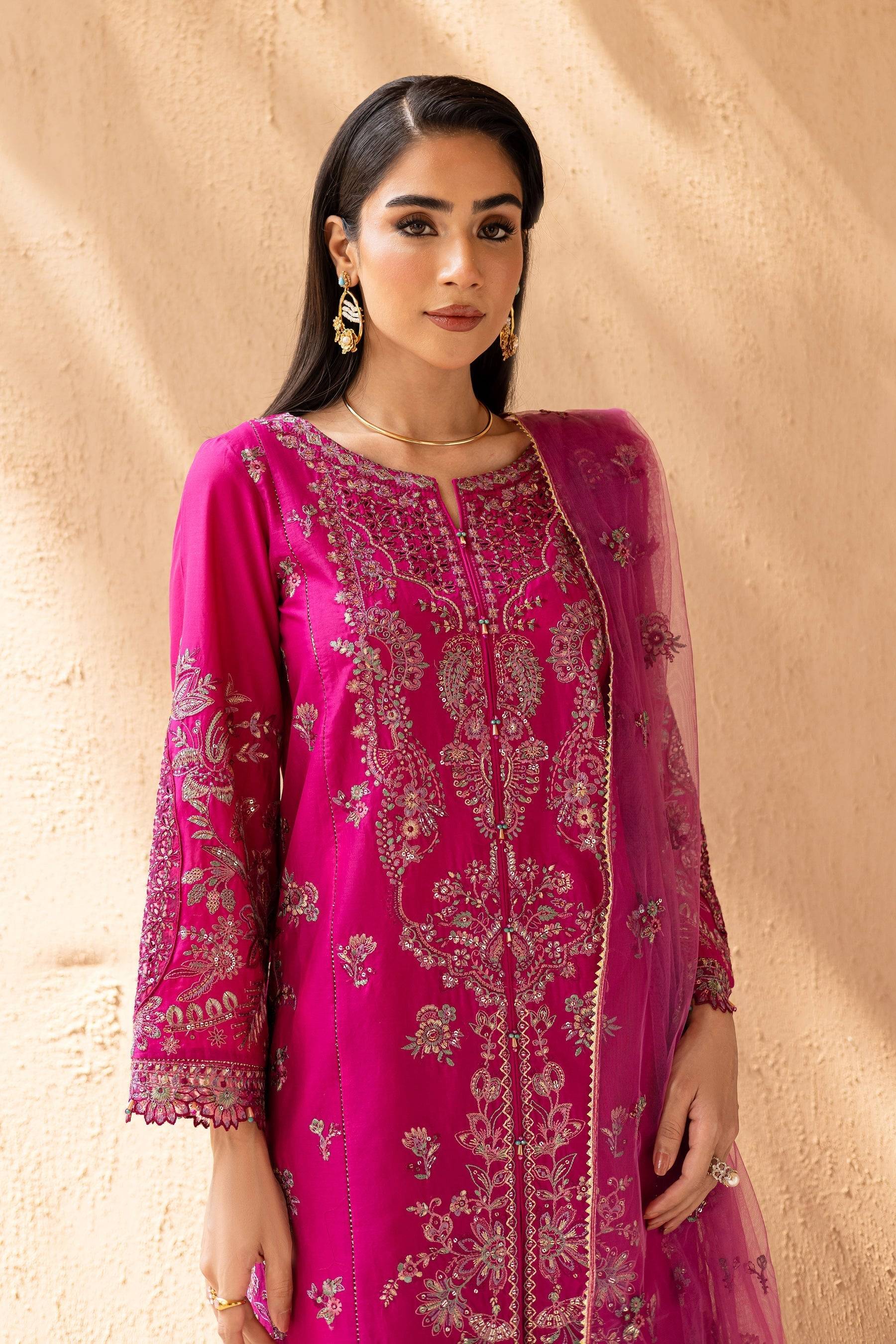Batik | Nyra Embroidered Summer Solids |Dastak by Maria Faisal - Registered Vendor of : Batik - type : Ladies Clothes - 100% original wedding dresses