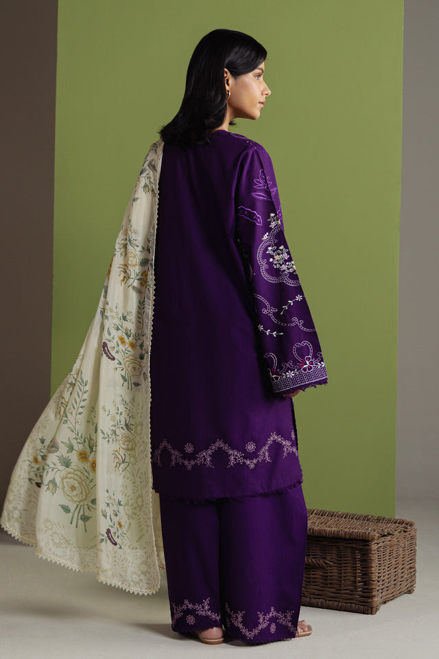 Zara Shahjahan | Coco Prints 26 | Nozaira - Casual Dress - available at Maria Faisal in UK and USA.