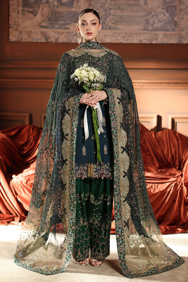 Nureh | Alfaaz Formals | NL-88 - Formal Dress - available at Maria Faisal in UK and USA.