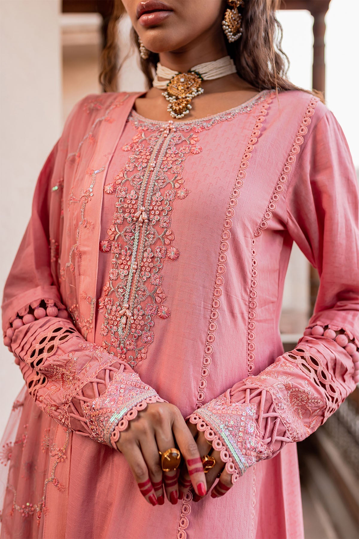 Nureh | Lawn Jacquard | NS-76 - Ladies Clothes 