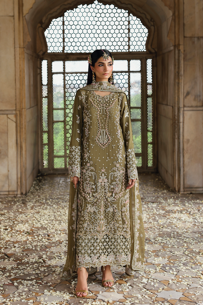Emaan Adeel | Romansiyyah Luxury Formals | OLIVEA - Ladies Clothes - Maria Faisal