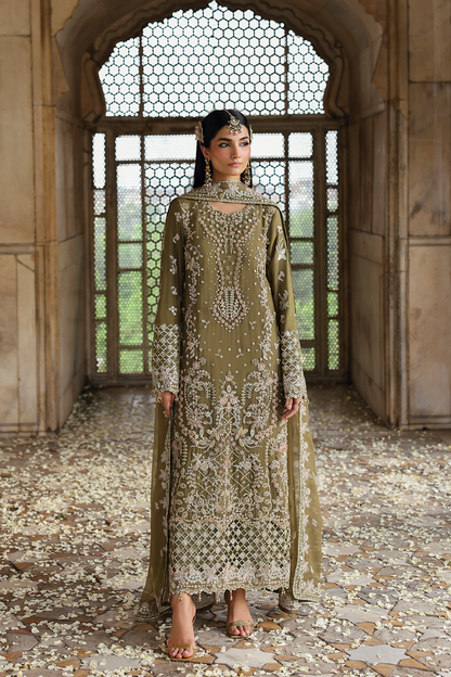 Emaan Adeel | Romansiyyah Luxury Formals | OLIVEA - Ladies Clothes - Maria Faisal