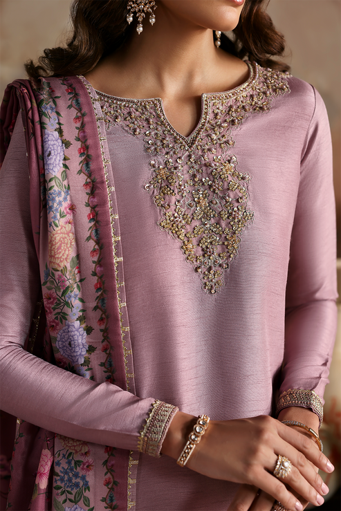 Emaan Adeel | Afsana e Silk | ZAREEN - Formal Dress - available at Maria Faisal in UK and USA.
