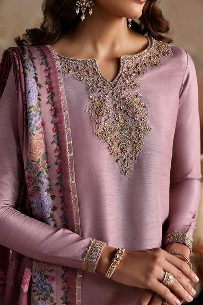 Emaan Adeel | Afsana e Silk | ZAREEN - Formal Dress - available at Maria Faisal in UK and USA.