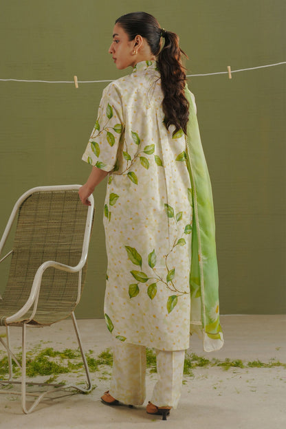 Zara Shahjahan | Coco Prints 26 | Kael-7A - Casual Dress - available at Maria Faisal in UK and USA.