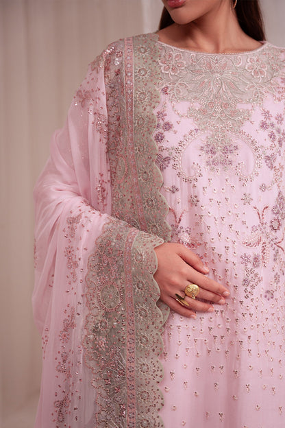 Nureh | Omara Formals | NEL-94 - Formal Dress - available at Maria Faisal in UK and USA.
