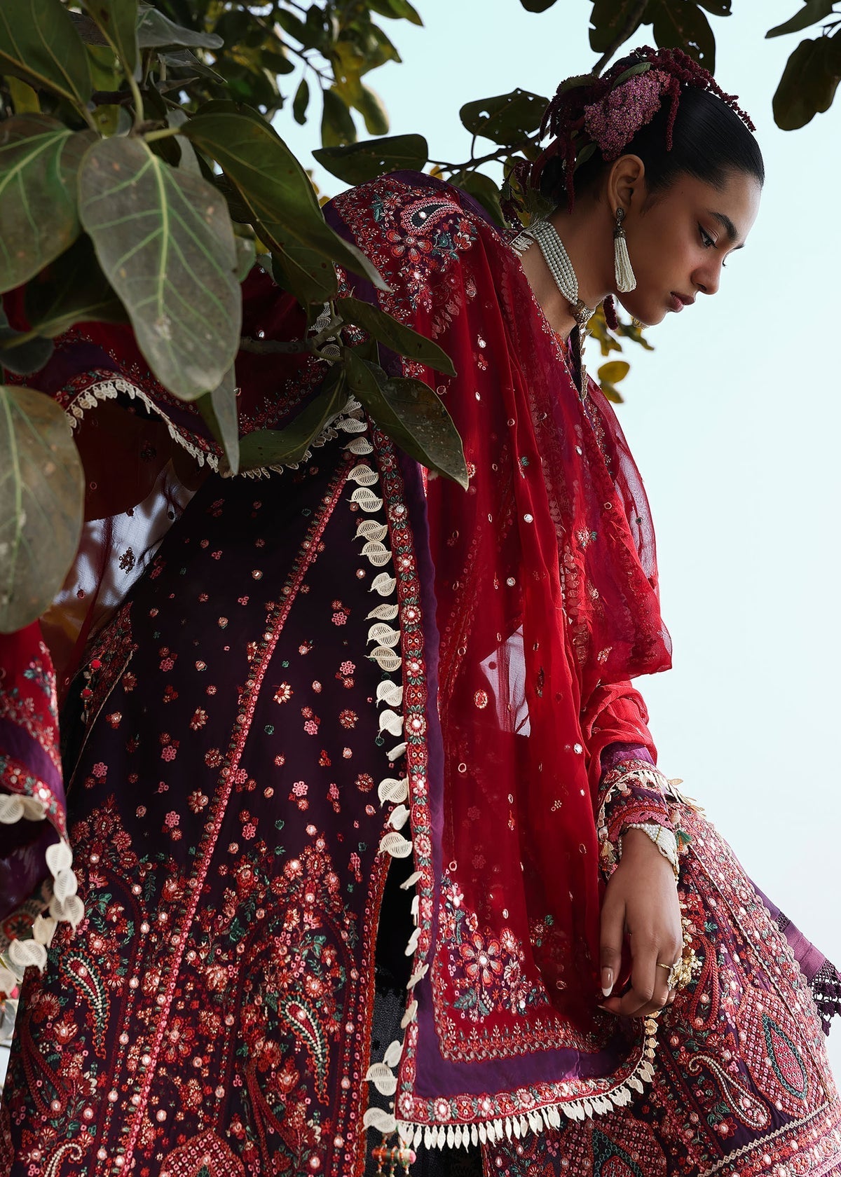 Hussain Rehar | Kalabagh Luxury Lawn 26 | Nihdi - Luxury Dress - available at Maria Faisal in UK and USA.