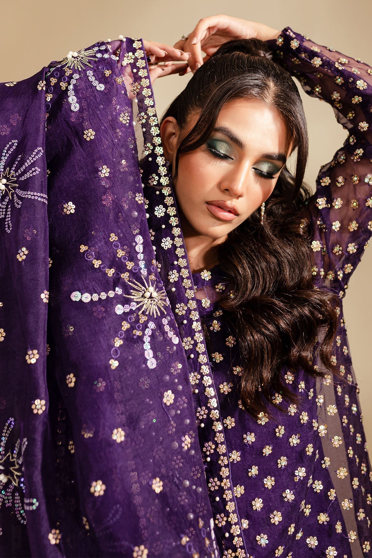 Nureh | Tiny Twinkles | WILD BEAUTY - Wedding Dress - Maria Faisal