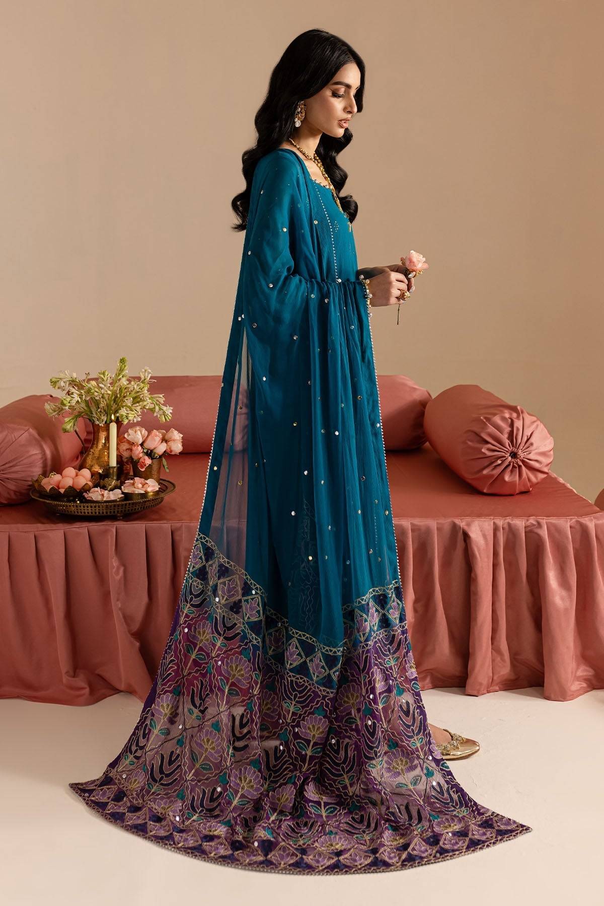 Nureh | Mukeshkari Formals | MK-10 by Maria Faisal - Registered Vendor of : Nureh - type : Ladies Clothes - 100% original wedding dresses