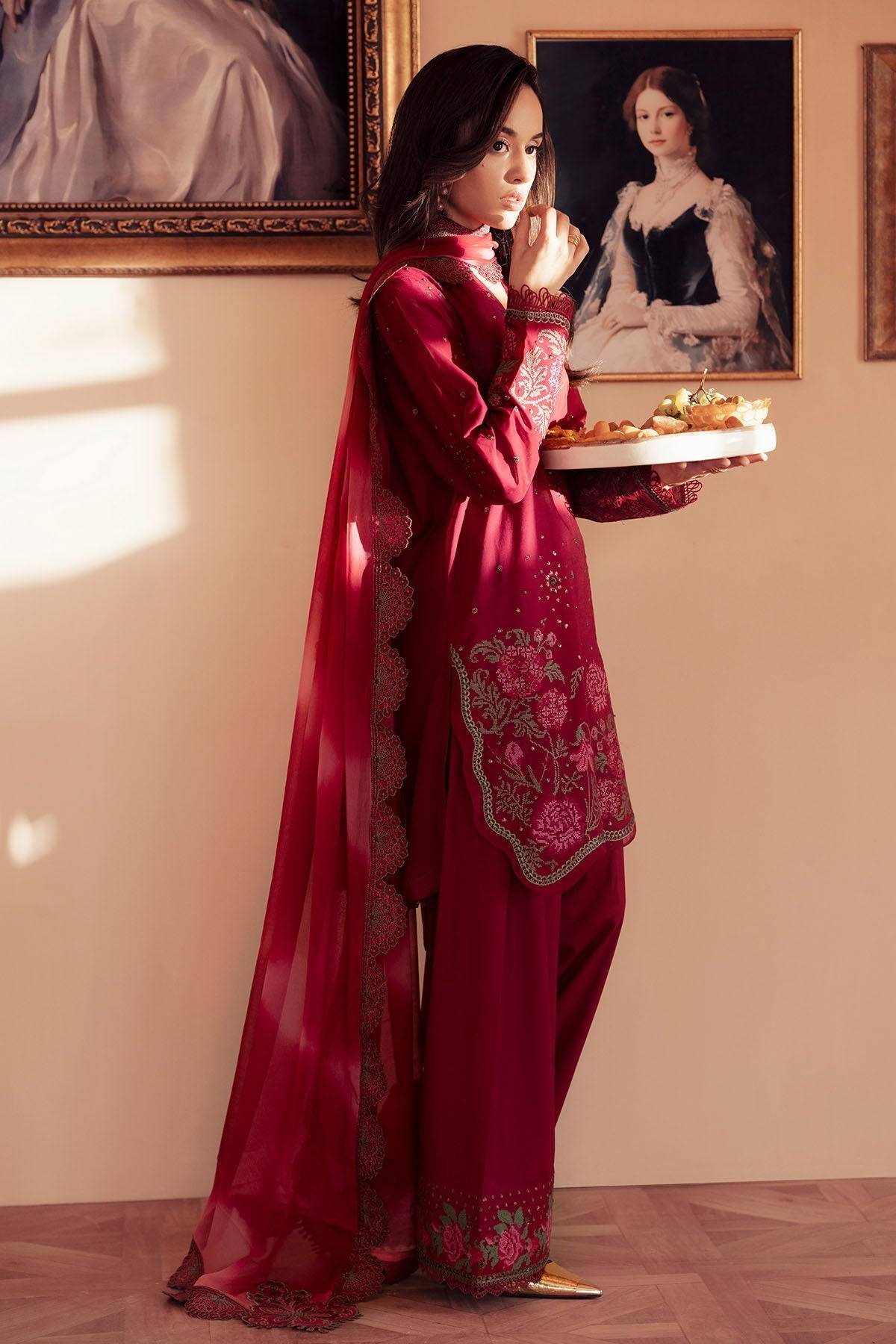 Nureh | Feya Eid Collection | FE-07 by Maria Faisal - Registered Vendor of : Nureh - type : Ladies Clothes - 100% original wedding dresses