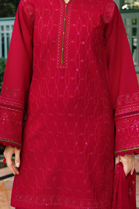 Naqshi | Nuri Khaddar Velvet Marina | Nadira - Luxury Dress - available at Maria Faisal in UK and USA.