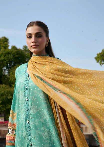 Kahf Premium | Prints Collection 26 | KPS-7A NAZISH - Luxury Dress - available at Maria Faisal in UK and USA.