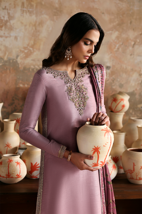 Emaan Adeel | Afsana e Silk | ZAREEN - Formal Dress - available at Maria Faisal in UK and USA.