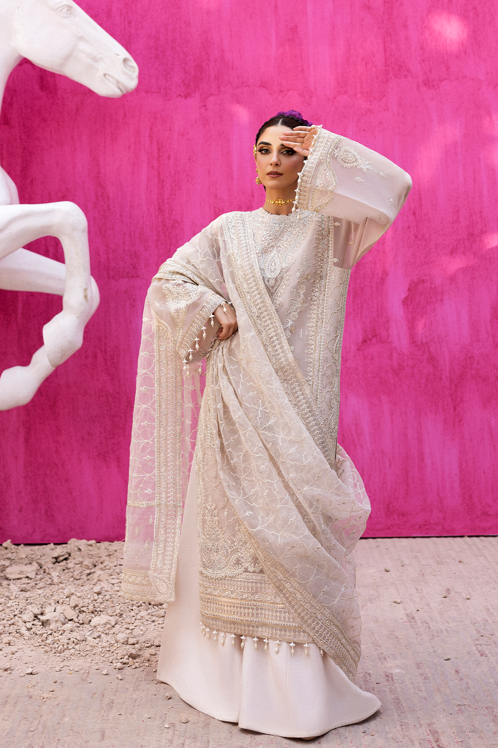 Emaan Adeel I The Empress Wedding Formals I LUMESSE - Ladies Clothes - Maria Faisal