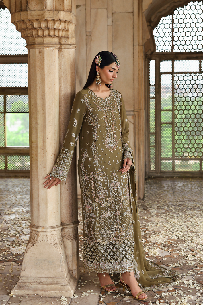 Emaan Adeel | Romansiyyah Luxury Formals | OLIVEA - Ladies Clothes - Maria Faisal