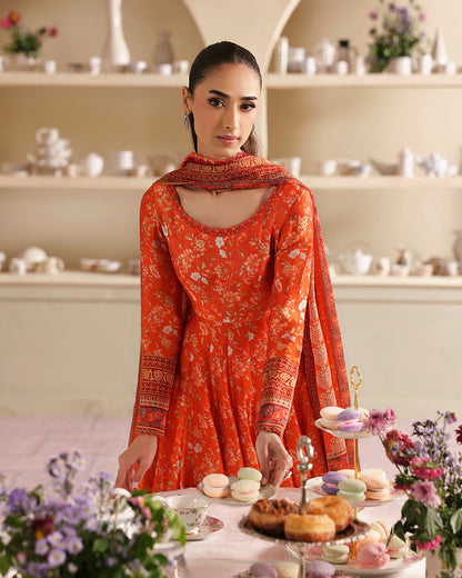 Faiza Saqlain | Serina Luxe | Abia - Formal Dress - available at Maria Faisal in UK and USA.