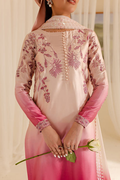 Nureh | Shades of Summer | NP-600 - Luxury Dress - available at Maria Faisal in UK and USA.