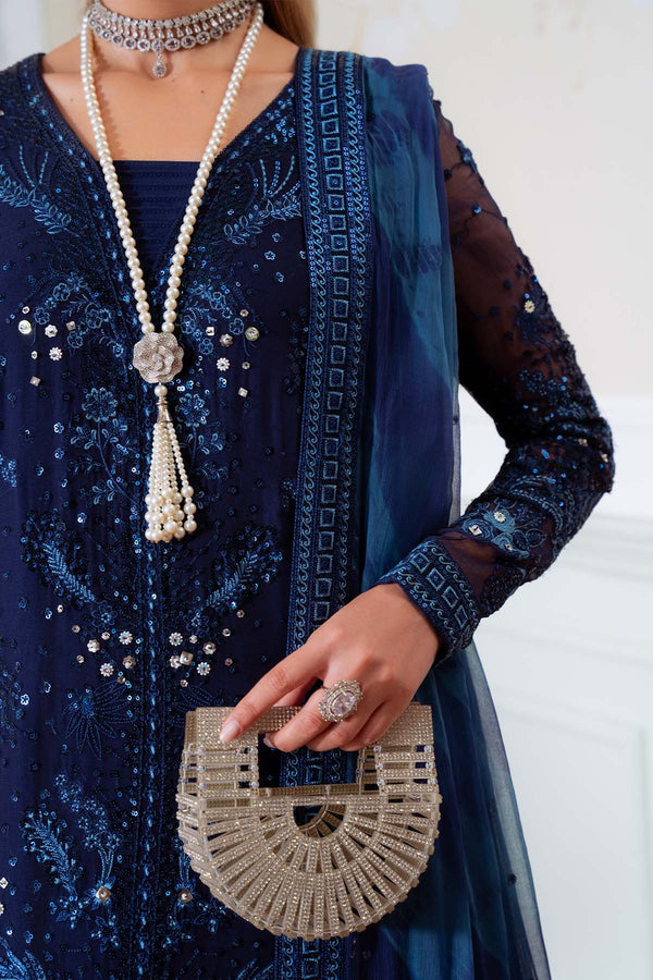 Nureh | Elanora Formals | NEL-79 - Formal Dress - available at Maria Faisal in UK and USA.