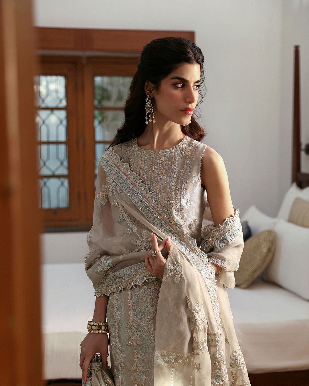 Faiza Saqlain | Mehermah Luxe Formals | Damaris - Wedding Dress - Maria Faisal