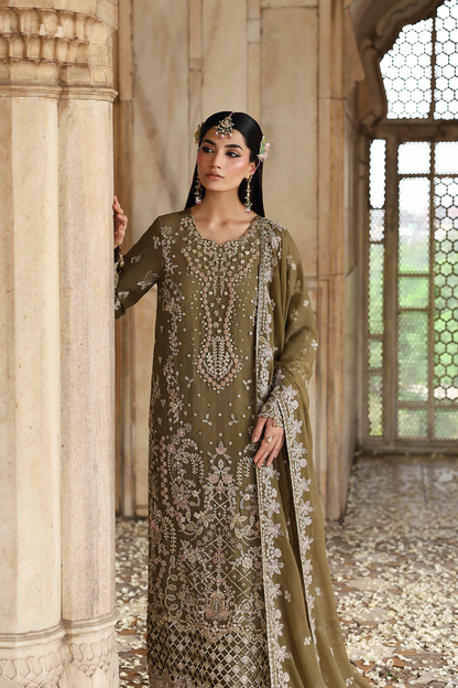 Emaan Adeel | Romansiyyah Luxury Formals | OLIVEA - Ladies Clothes - Maria Faisal