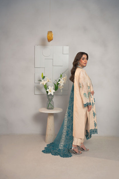 Fozia Khalid | Dilkash Festive Wear 25 | Rameen - Formal Dress - available at Maria Faisal in UK and USA.